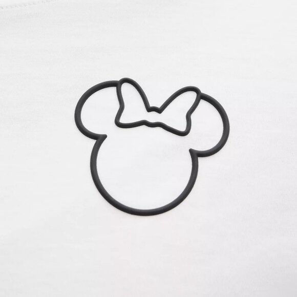 Disney x lululemon All Yours Cropped T-Shirt NWT Minnie White - Picture 3 of 9